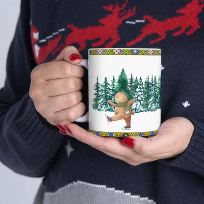 Christmas Coffee Mug Habesha Traditional Design