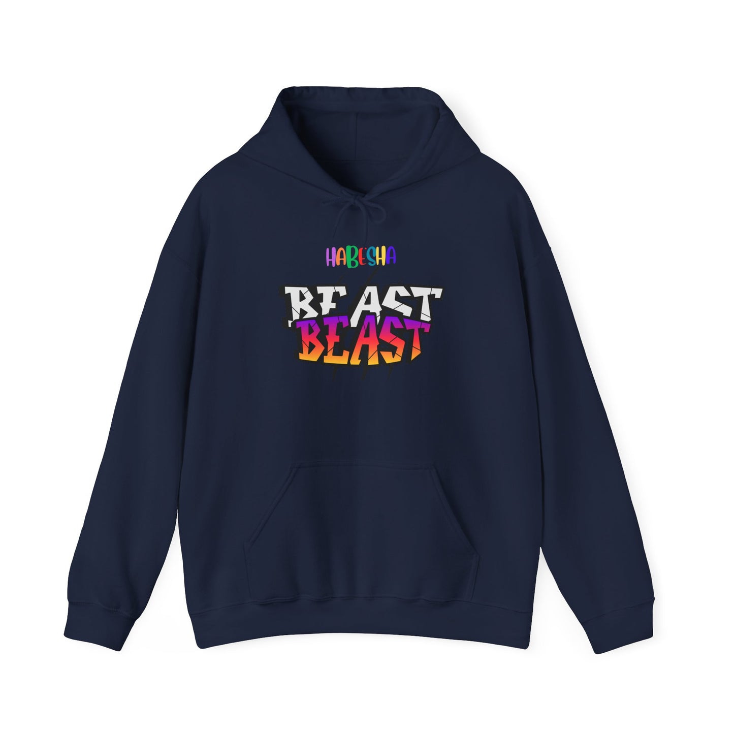 Hooded Sweatshirt - Habesha Beast Mode