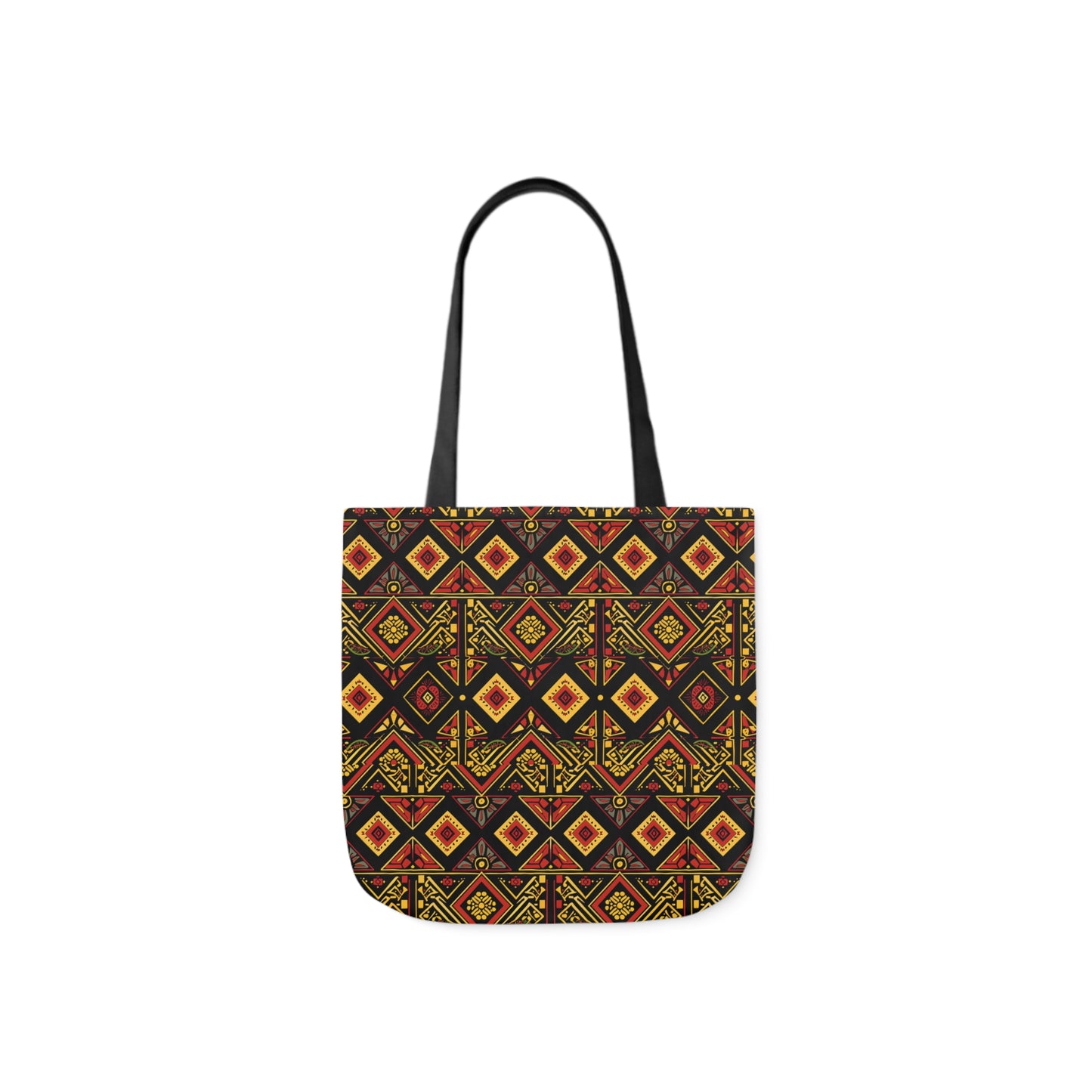 Habesha Canvas Tote Bag, 5-Color Straps