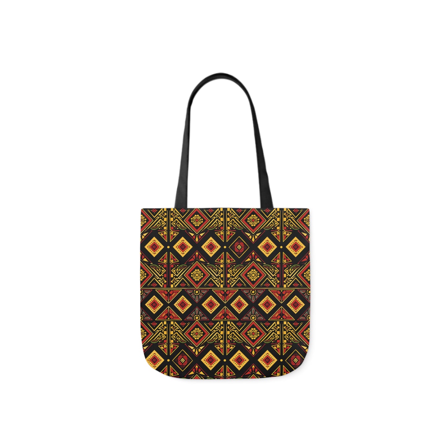 Habesha Canvas Tote Bag, 5-Color Straps