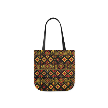 Habesha Canvas Tote Bag, 5-Color Straps