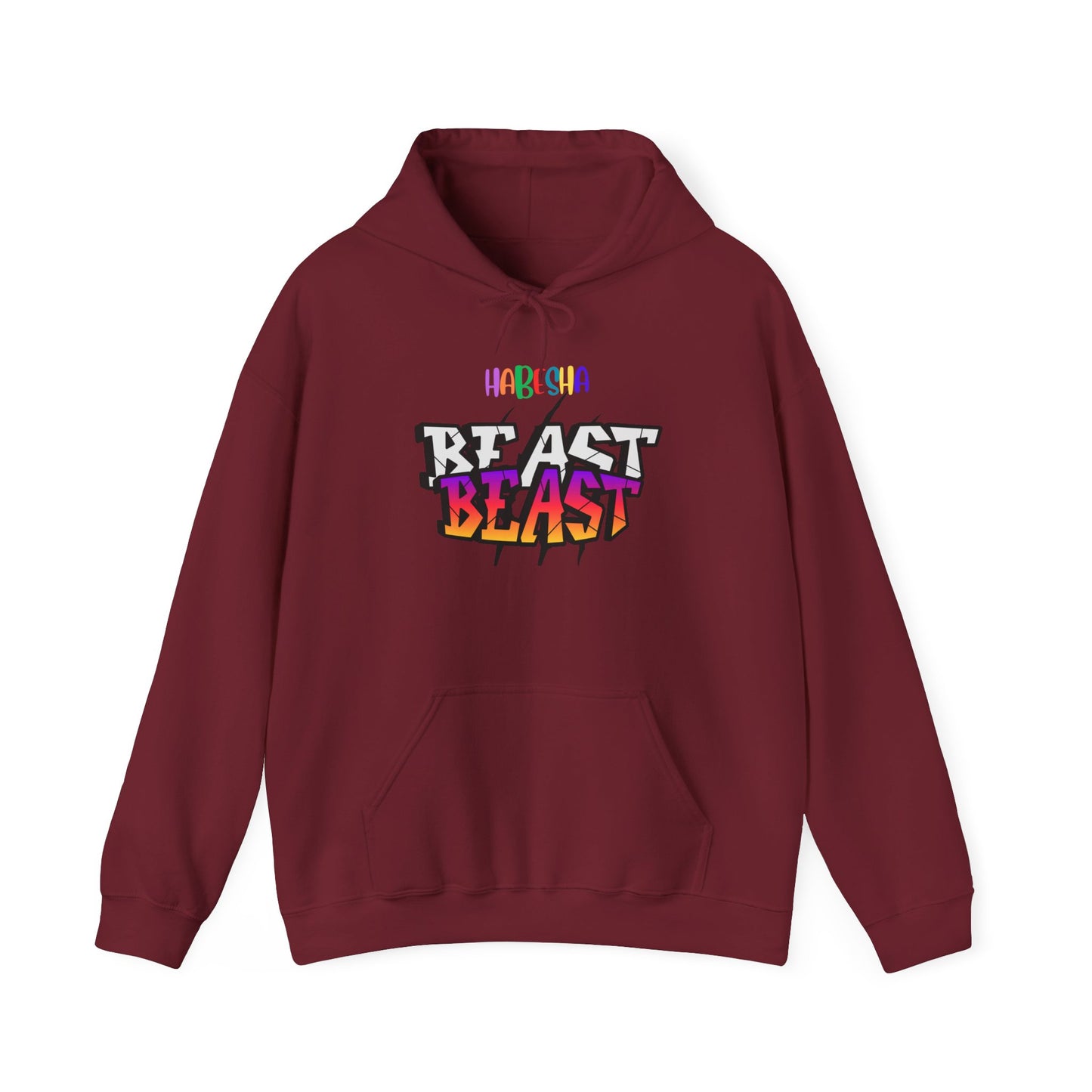 Hooded Sweatshirt - Habesha Beast Mode