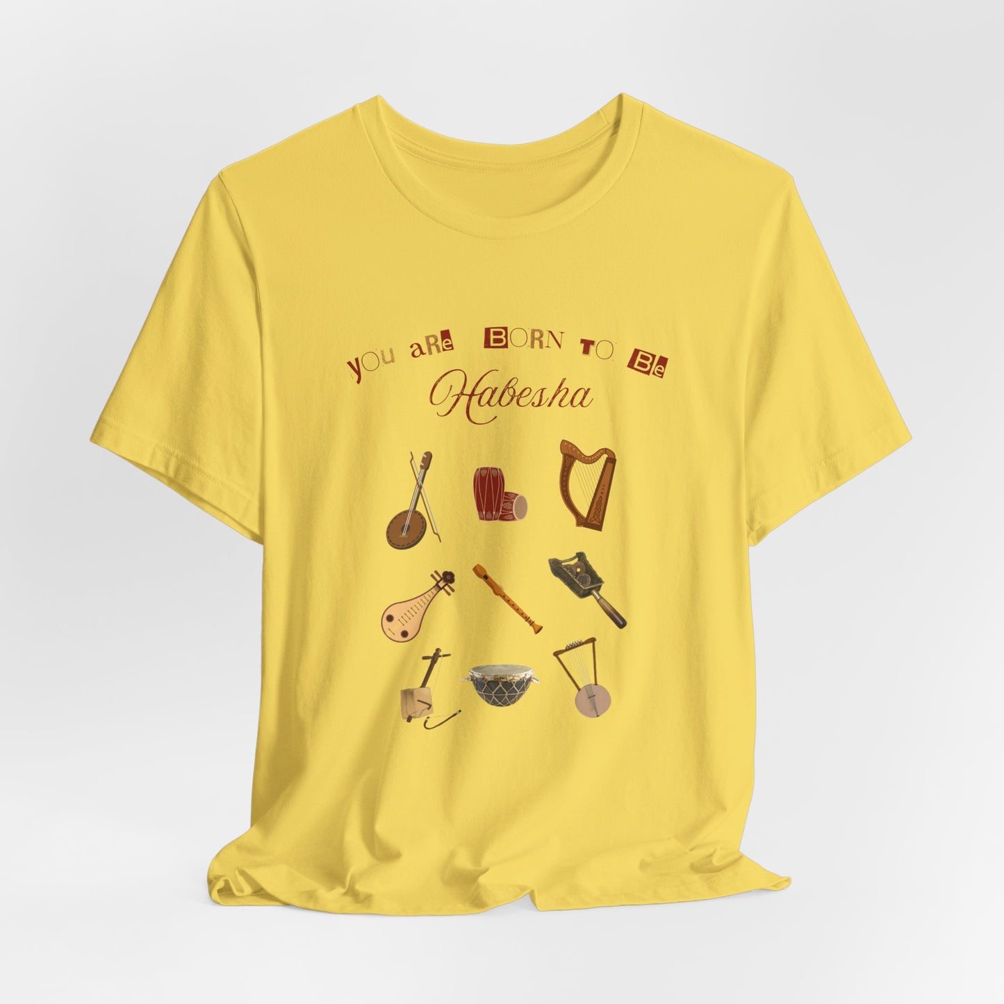 Habesha Musical Instrument Tee