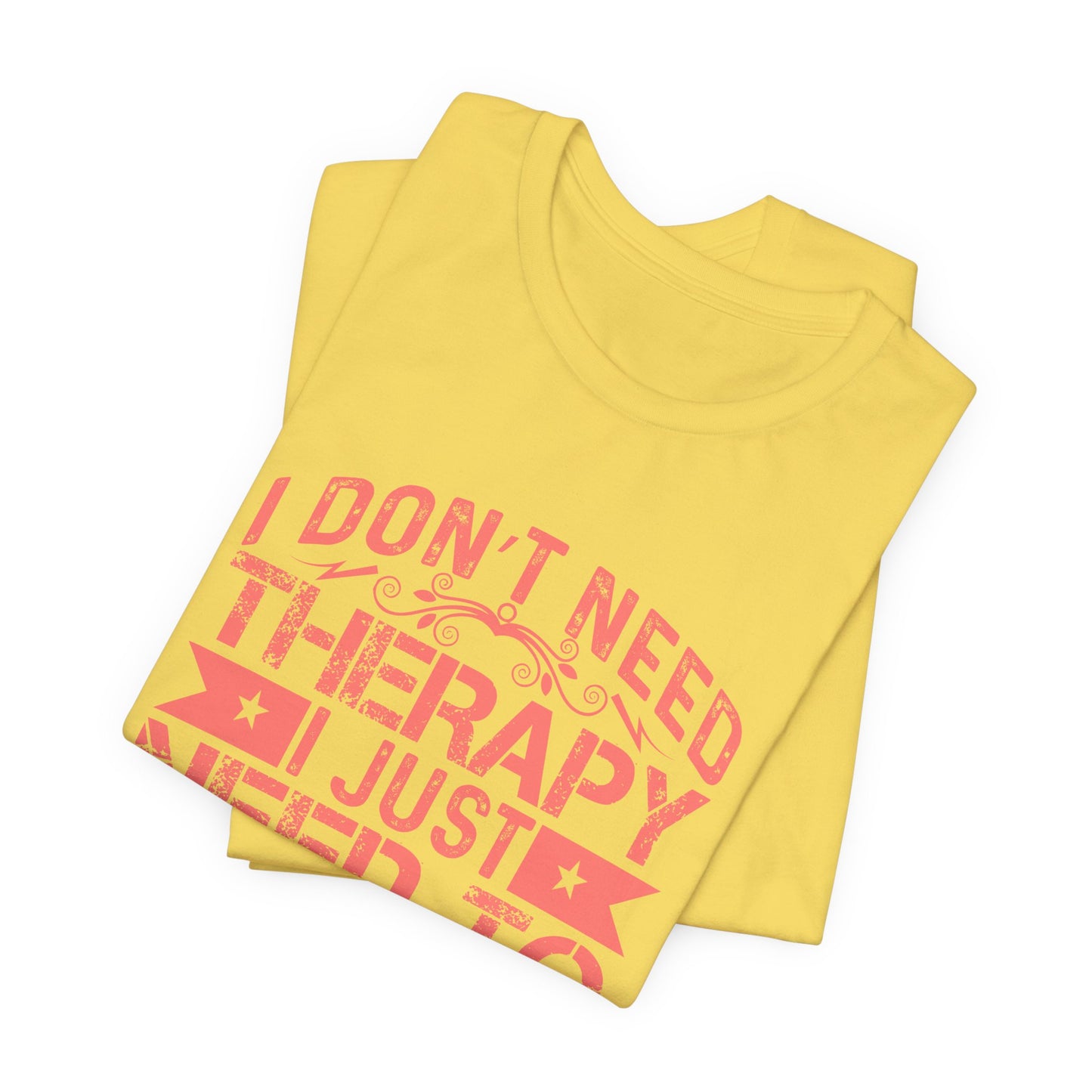 Eritrea T-shirt Unisex Jersey Tee I don't need therapy