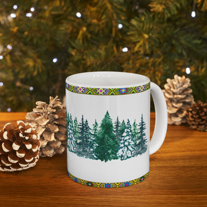 Christmas Coffee Mug Habesha Traditional Design