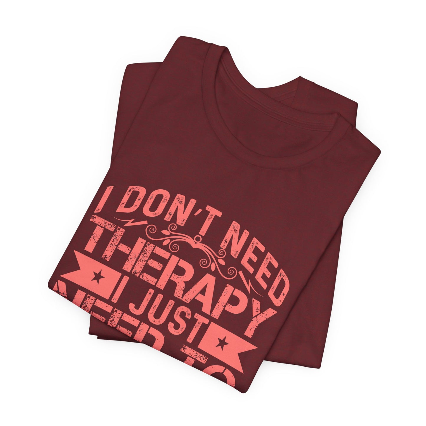 Eritrea T-shirt Unisex Jersey Tee I don't need therapy