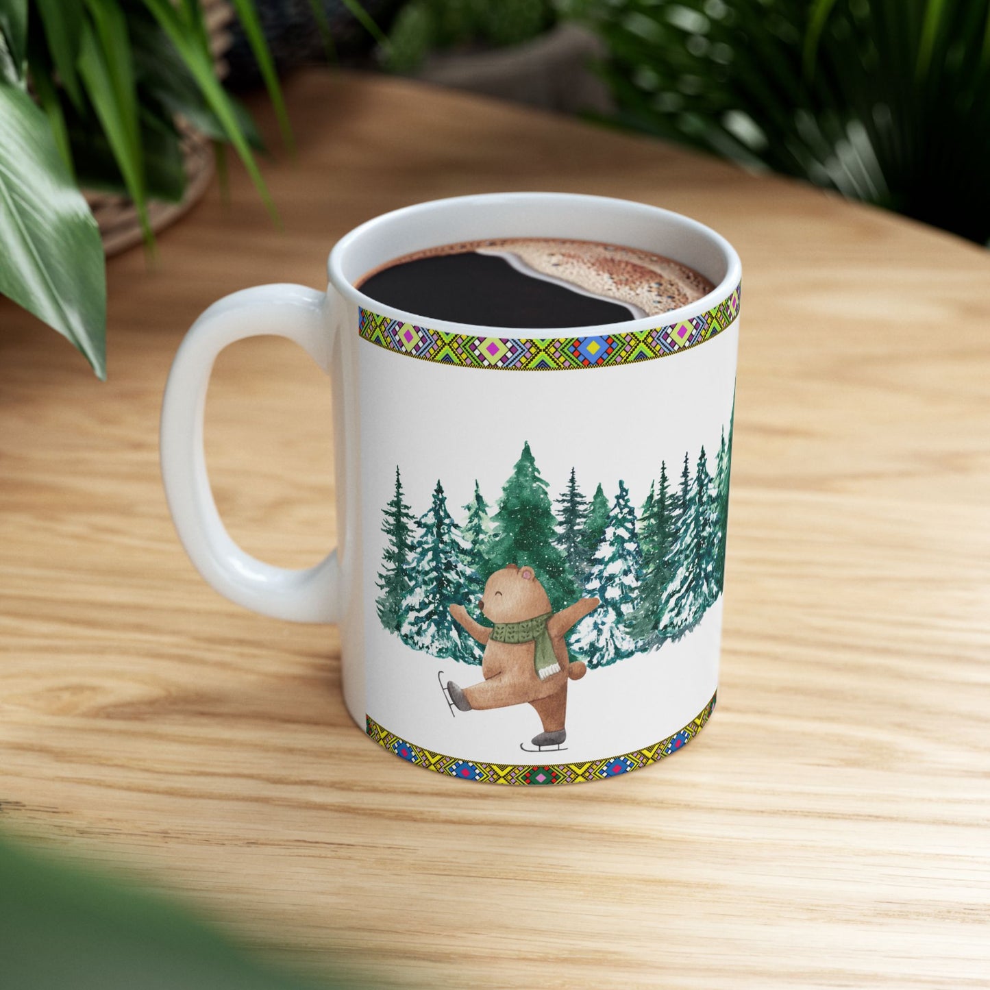 Christmas Coffee Mug Habesha Traditional Design