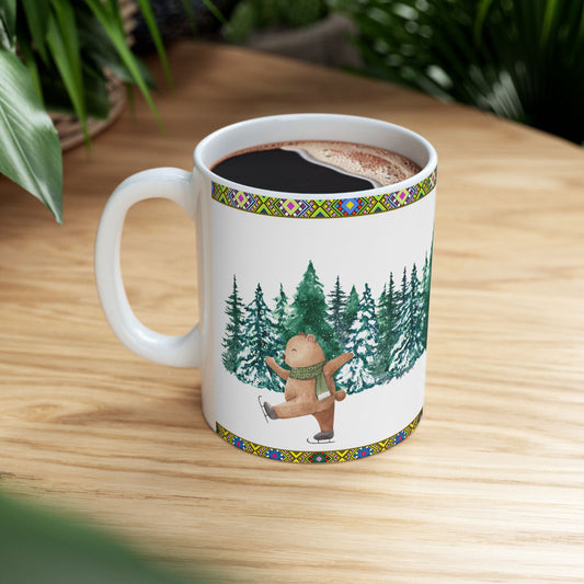 Christmas Coffee Mug Habesha Traditional Design