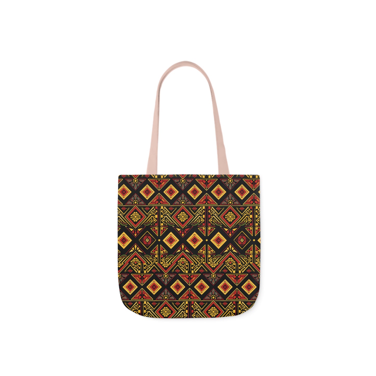 Habesha Canvas Tote Bag, 5-Color Straps