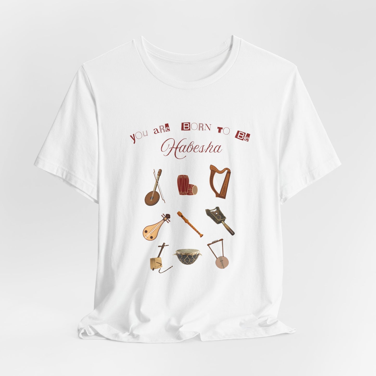 Habesha Musical Instrument Tee