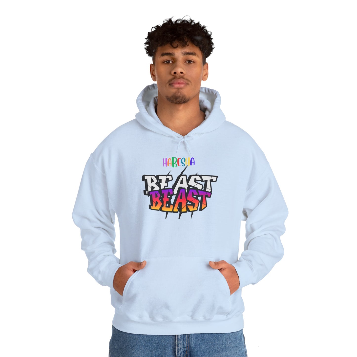 Hooded Sweatshirt - Habesha Beast Mode