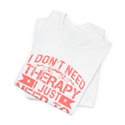 Eritrea T-shirt Unisex Jersey Tee I don't need therapy