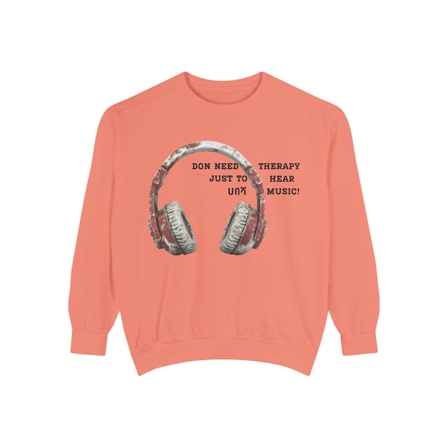 Music Lover Sweatshirt, Vintage Style Jumper, Retro Musician Pullover, Cozy Music Fan Gift, Unisex Clothing