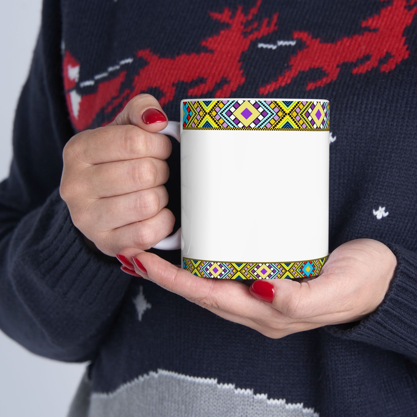 Coffee Mug Habesha Traditional Design