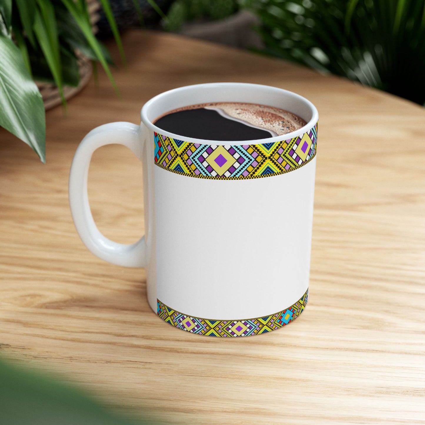 Coffee Mug Habesha Traditional Design