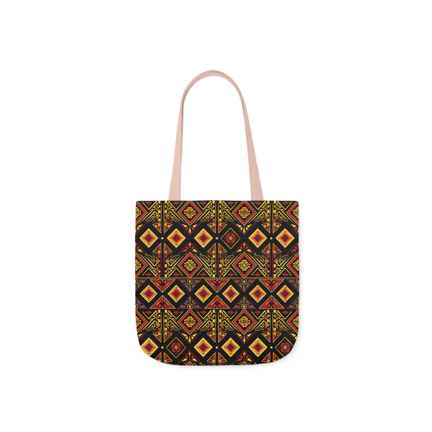 Habesha Canvas Tote Bag, 5-Color Straps