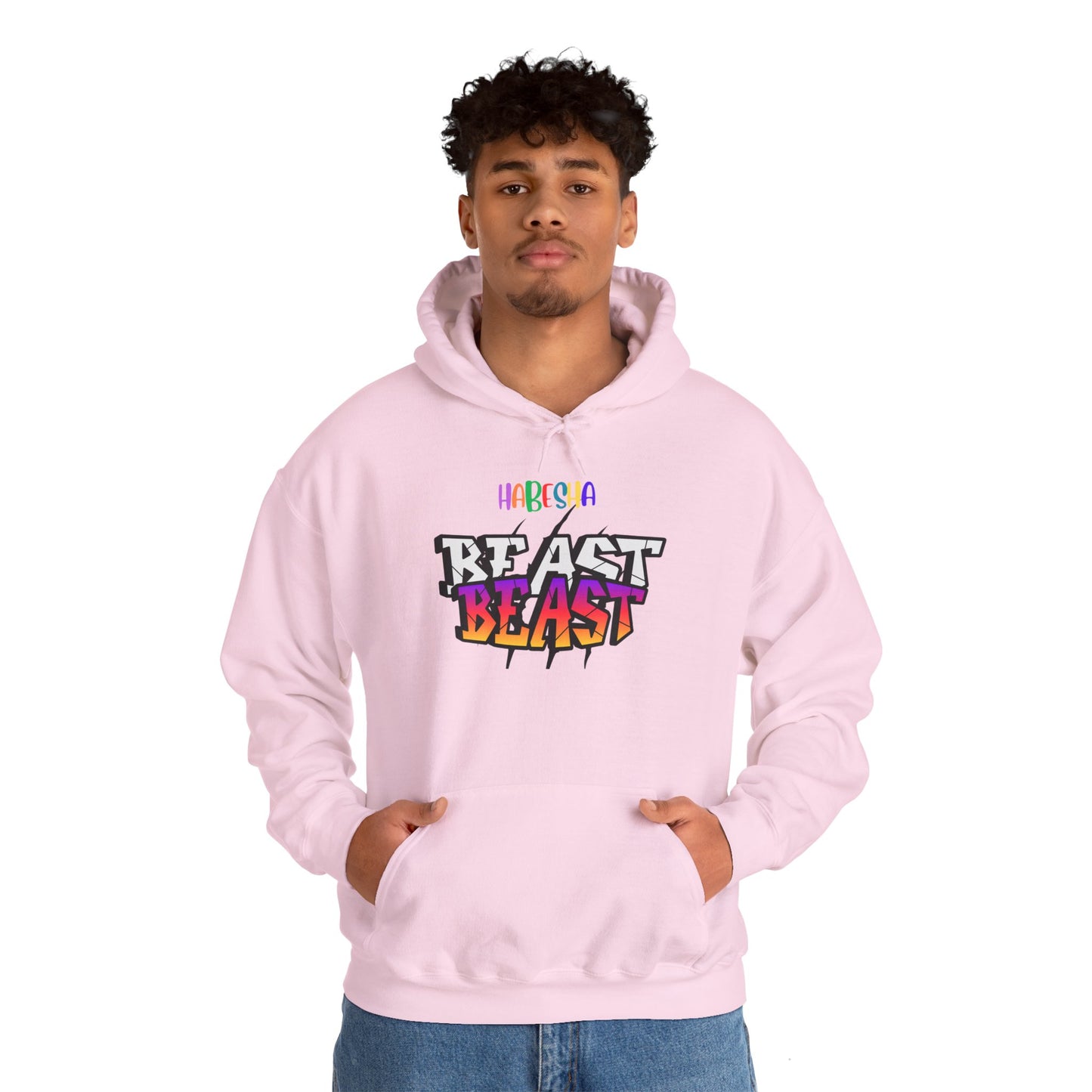 Hooded Sweatshirt - Habesha Beast Mode