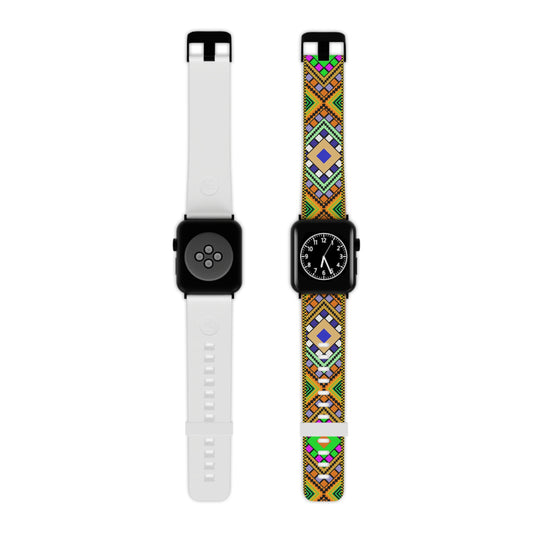 Habesha Pattern Watch Band for Apple Watch