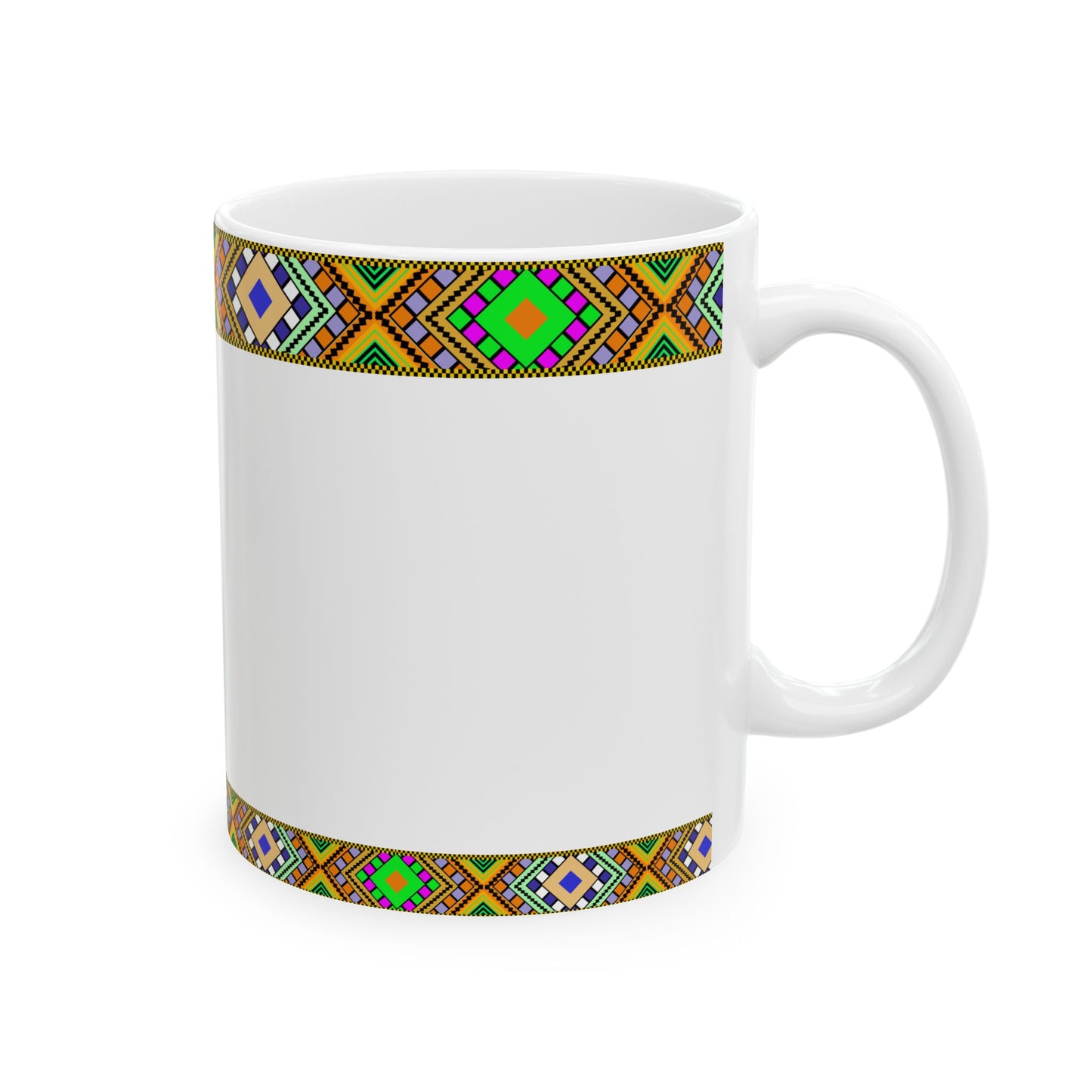 Coffee Mug Habesha Traditional Design