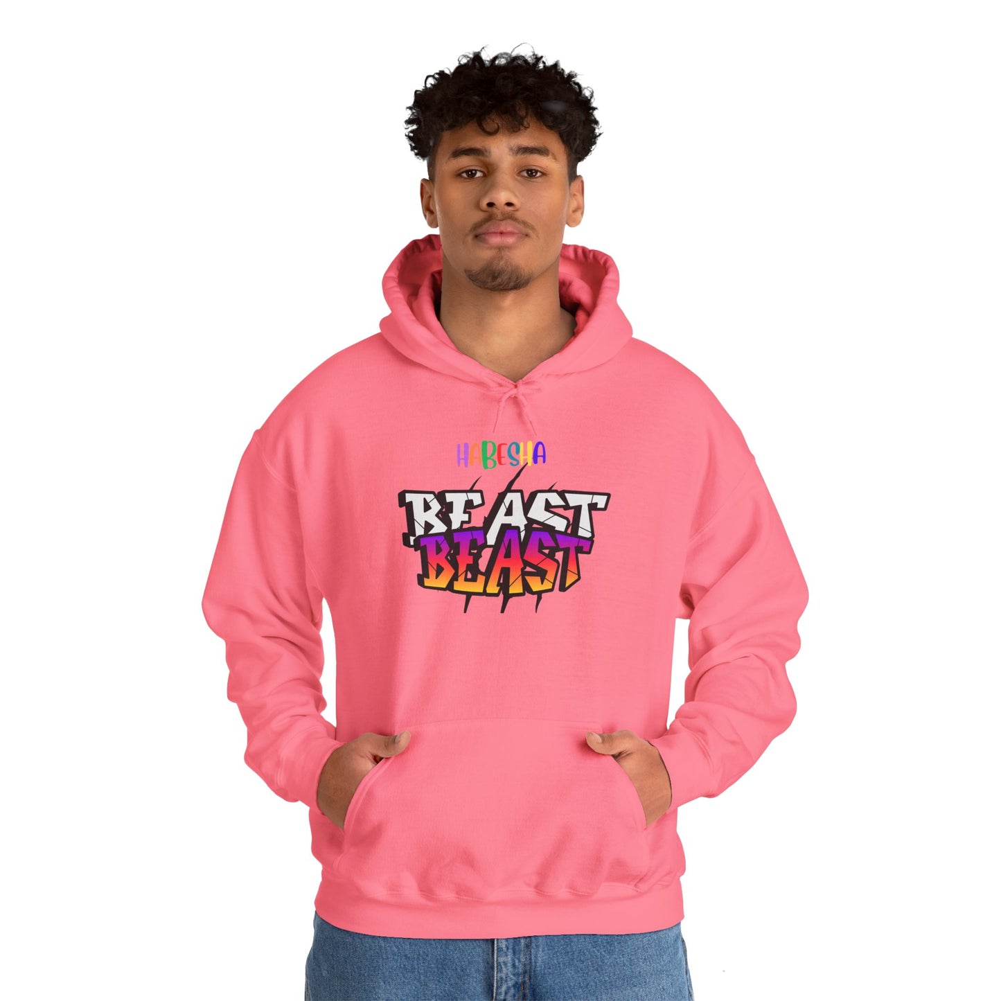 Hooded Sweatshirt - Habesha Beast Mode