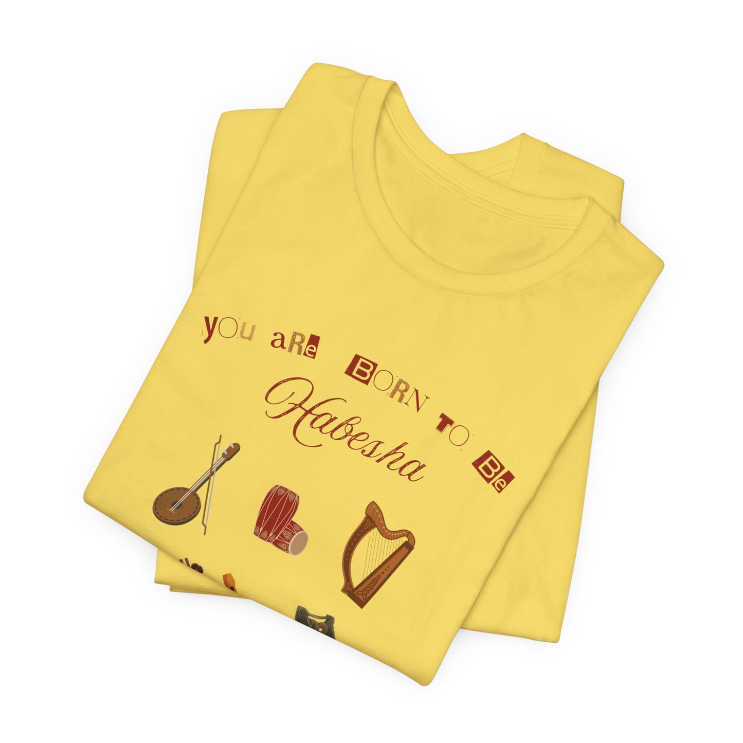 Habesha Musical Instrument Tee