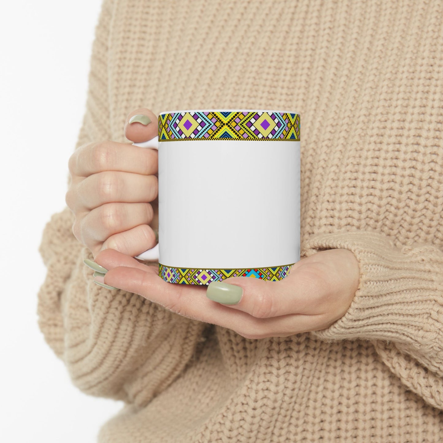 Coffee Mug Habesha Traditional Design